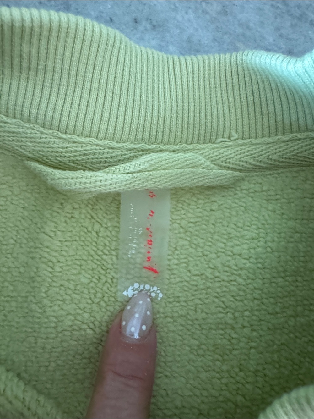 Free People a cut above crewneck in the color moss - Picture 3 of 5